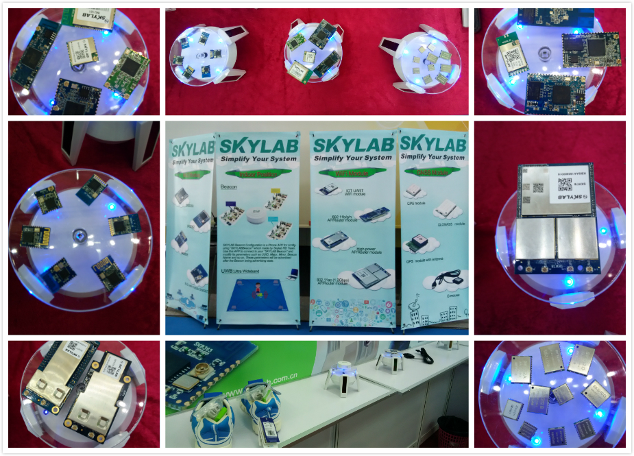 SKYLAB参展产品：蓝牙模块和wifi模块